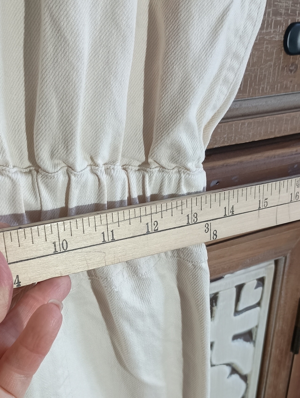 Splendid Cream Utility Jumpsuit with Front Zip NWT - Picture 5 of 9